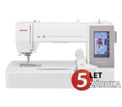 Vyšívací stroj JANOME MEMORY CRAFT 550E LE veľkosti XXL