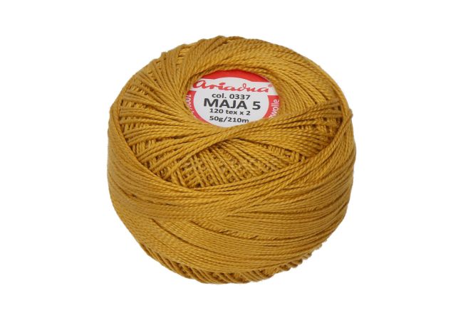 Háčkovacia priadza Maja 5 50 g - 0337