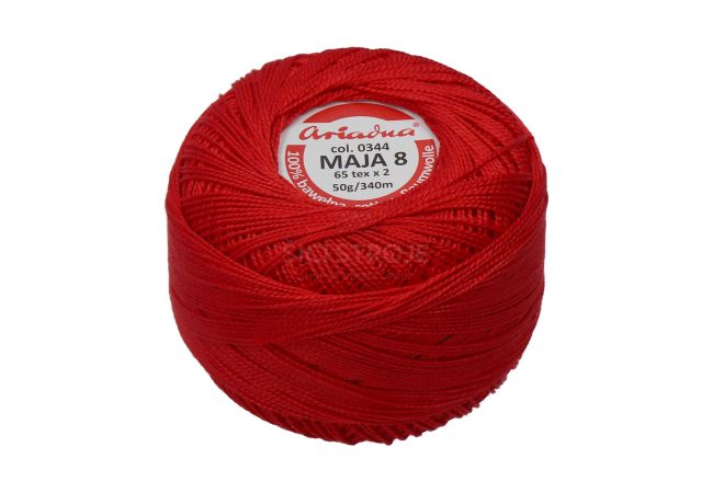 Háčkovacia priadza Maja 8 50 g - 0344