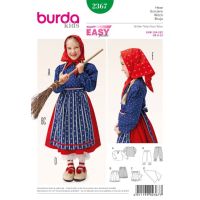 Strih Burda 2367 - Čarodejnica