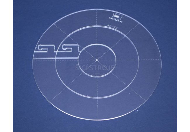 Quiltovacie pravítka kruhy 3 ks NP-K2