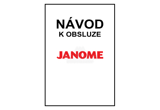 Návod, manuál na Janome Skyline S7