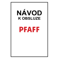 Tlačený návod na Pfaff Admire 1000