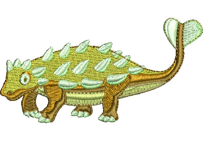 Výšivka dinosaurus 2