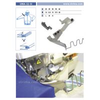 Zakladač výpustkov pre šijacie stroje UMA-32-SI 35/17,5 M