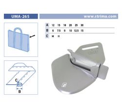 Lemovač skladajúci napoly pre šijacie stroje UMA-265 15/7,5 H