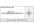 Strojové ihly pre priemyselné šijacie stroje Schmetz 1032 B 1/49 115