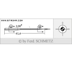 Strojové ihly pre priemyselné šijacie stroje Schmetz 149X5 SUK 80