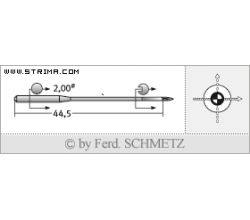 Strojové ihly pre priemyselné šijacie stroje Schmetz 190 K SUK 90
