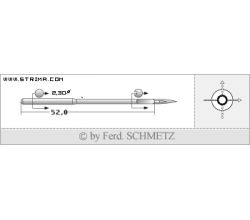 Strojové ihly pre priemyselné šijacie stroje Schmetz 328 (R) 180