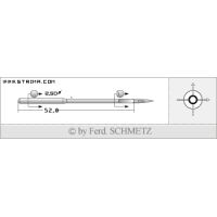 Strojové ihly pre priemyselné šijacie stroje Schmetz 328 (R) 250