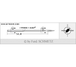 Strojové ihly pre priemyselné šijacie stroje Schmetz 328 LR 120