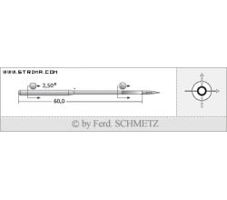 Strojové ihly pre priemyselné šijacie stroje Schmetz 794 H FR 140