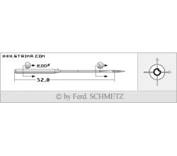 Strojové ihly pre priemyselné šijacie stroje Schmetz SY 8160 CL FEM 130