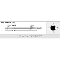 Strojové ihly pre priemyselné šijacie stroje Schmetz UY 9848 GS 300