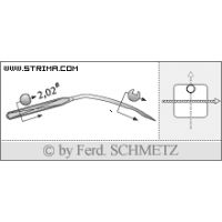 Strojové ihly pre priemyselné šijacie stroje Schmetz 251110