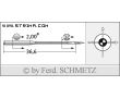 Strojové ihly pre priemyselné šijacie stroje Schmetz B-64 SUK 120