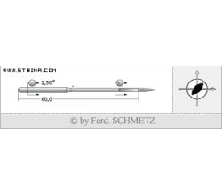 Strojové ihly pre priemyselné šijacie stroje Schmetz 794 LR 160