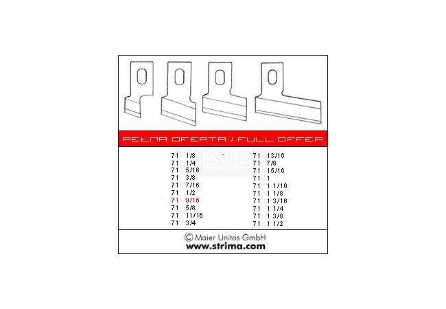 Nôž 71 9/16 HSS MAIER