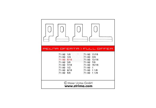 Nôž 71-90 5/16 HSS MAIER