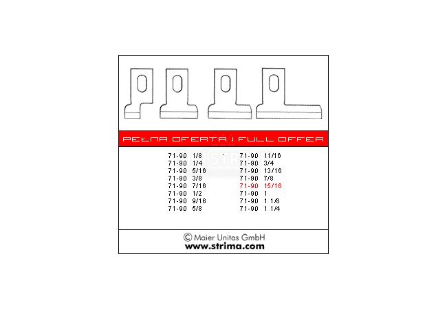Nôž 71-90 15/16 HSS MAIER