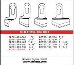 Nôž B2701-180-N00 3/4 MAIER