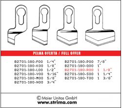 Nôž B2701-180-R00 1 1/8 MAIER