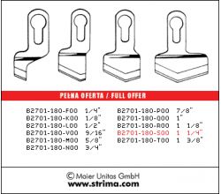 Nôž B2701-180-S00 1 1/4 MAIER