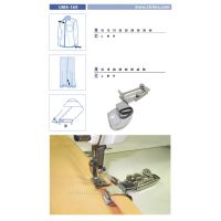 Zakladač s podvinutím pre šijacie stroje UMA-169 35 M