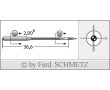 Strojové ihly pre priemyselné šijacie stroje Schmetz UY 120 GS SES 90