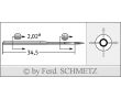 Strojové ihly pre priemyselné šijacie stroje Schmetz 150 90