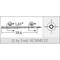Strojové ihly pre priemyselné šijacie stroje Schmetz 1128 80