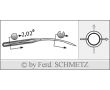 Strojové ihly pre priemyselné šijacie stroje Schmetz UY 154 GAS SKL 70