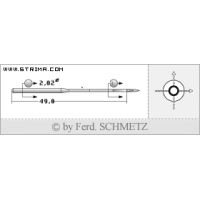 Strojové ihly pre priemyselné šijacie stroje Schmetz 2331 FR 100