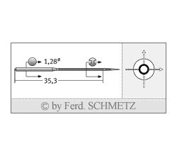 Strojové ihly pre priemyselné šijacie stroje Schmetz 46X1 80