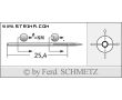 Strojové ihly pre priemyselné šijacie stroje Schmetz 292 B 130