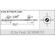 Strojové ihly pre priemyselné šijacie stroje Schmetz B-155 SUK 90