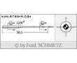 Strojové ihly pre priemyselné šijacie stroje Schmetz 134-35 SUK SERV 7 140