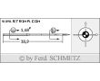 Strojové ihly pre priemyselné šijacie stroje Schmetz MY 1014 C 75