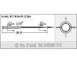 Strojové ihly pre priemyselné šijacie stroje Schmetz B-63 SKL 65
