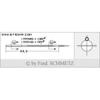 Strojové ihly pre priemyselné šijacie stroje Schmetz 367 S 140