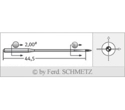 Strojové ihly pre priemyselné šijacie stroje Schmetz 190 K SES 80
