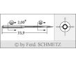 Strojové ihly pre priemyselné šijacie stroje Schmetz 1373 H 100